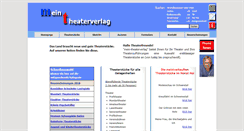 Desktop Screenshot of mein-theaterverlag.de